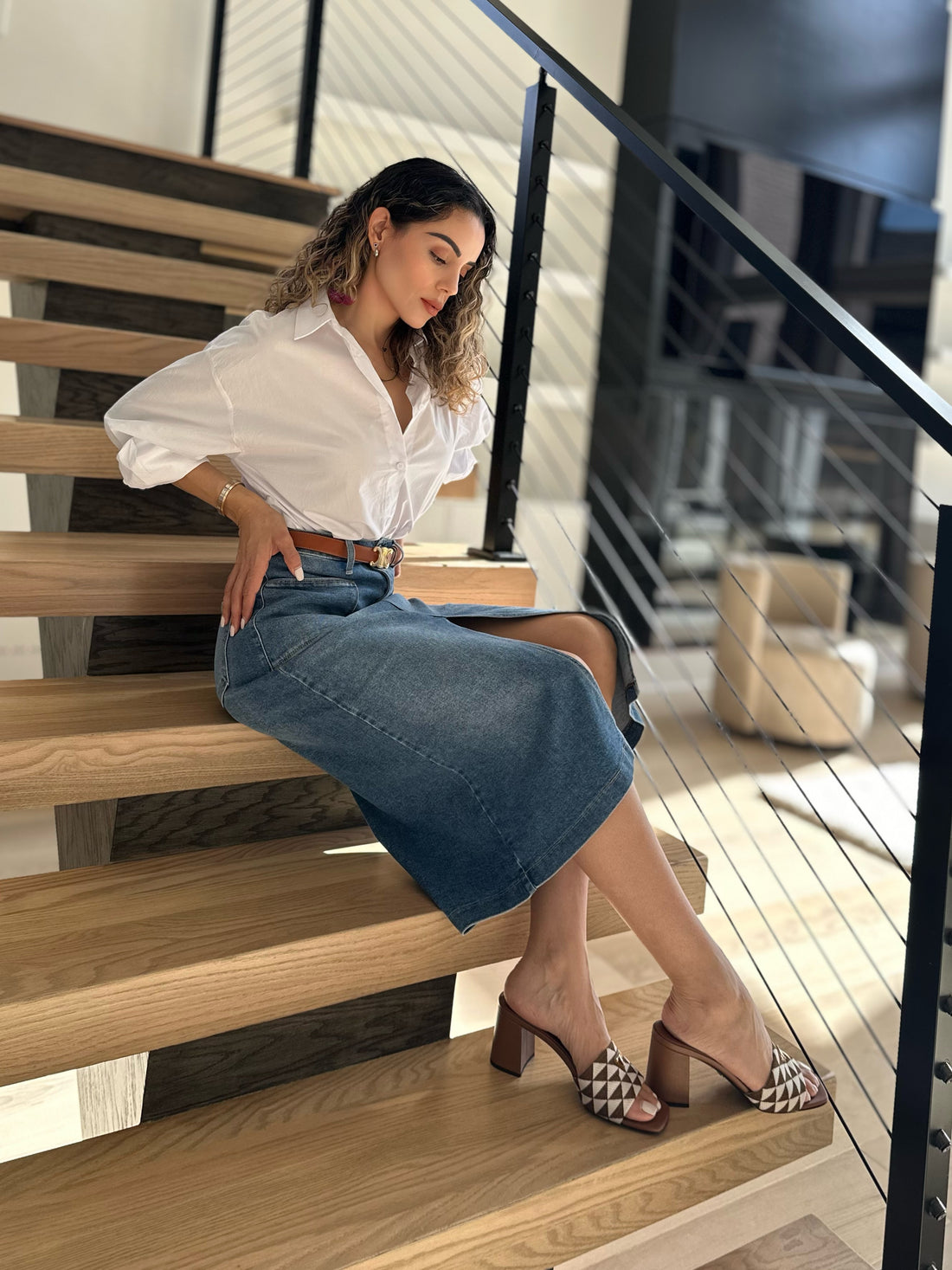 The Oversized Button Down Shirt