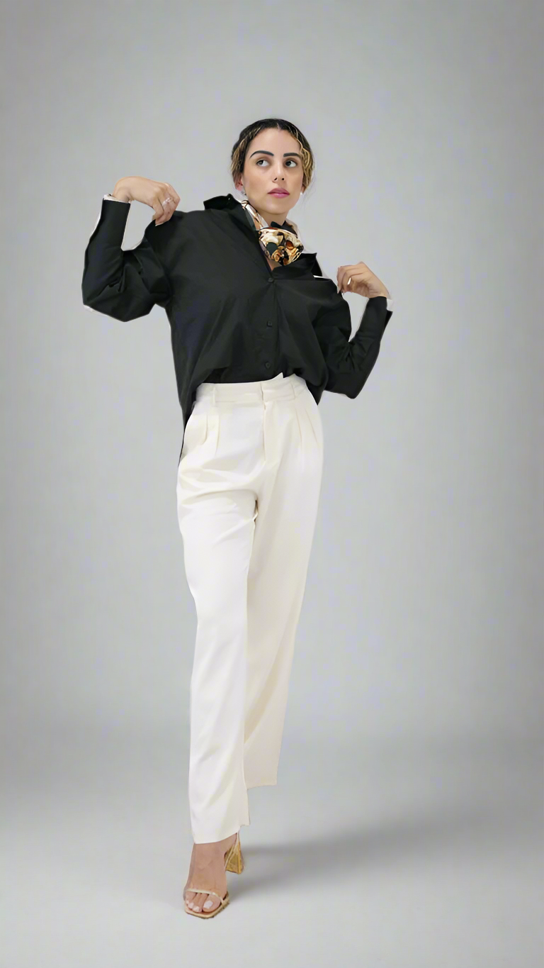 The Lizzy Trouser Beige