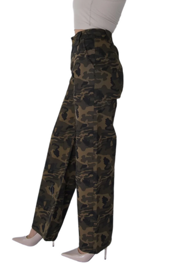 The Olive Camo Cargo Pants