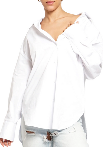 The Oversized Button Down Shirt