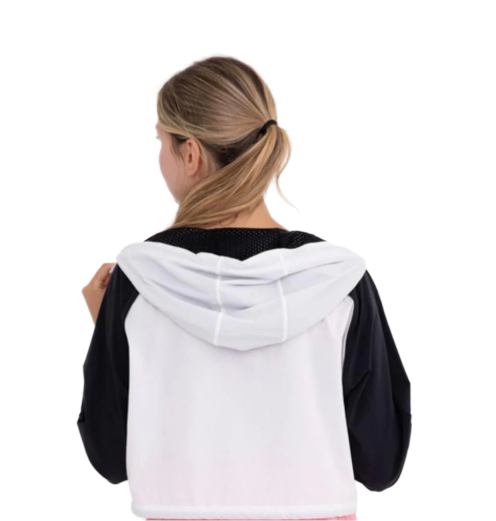 The Contrast Cropped jacket