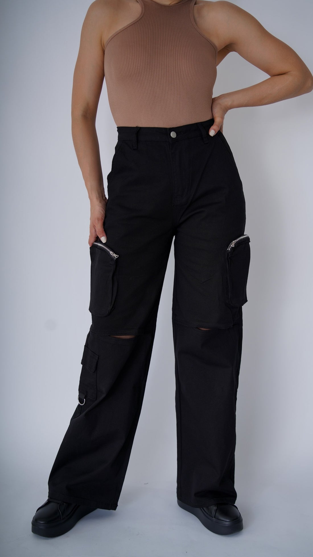 The Black Cargo Pants