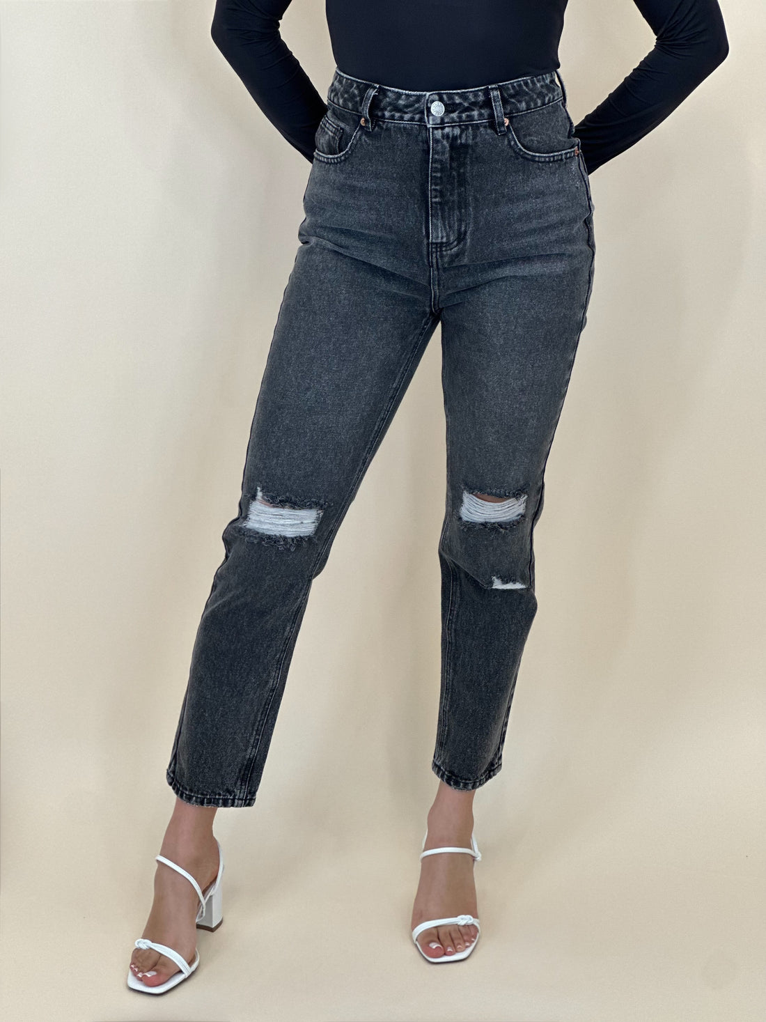 The Mom Ripped Jeans