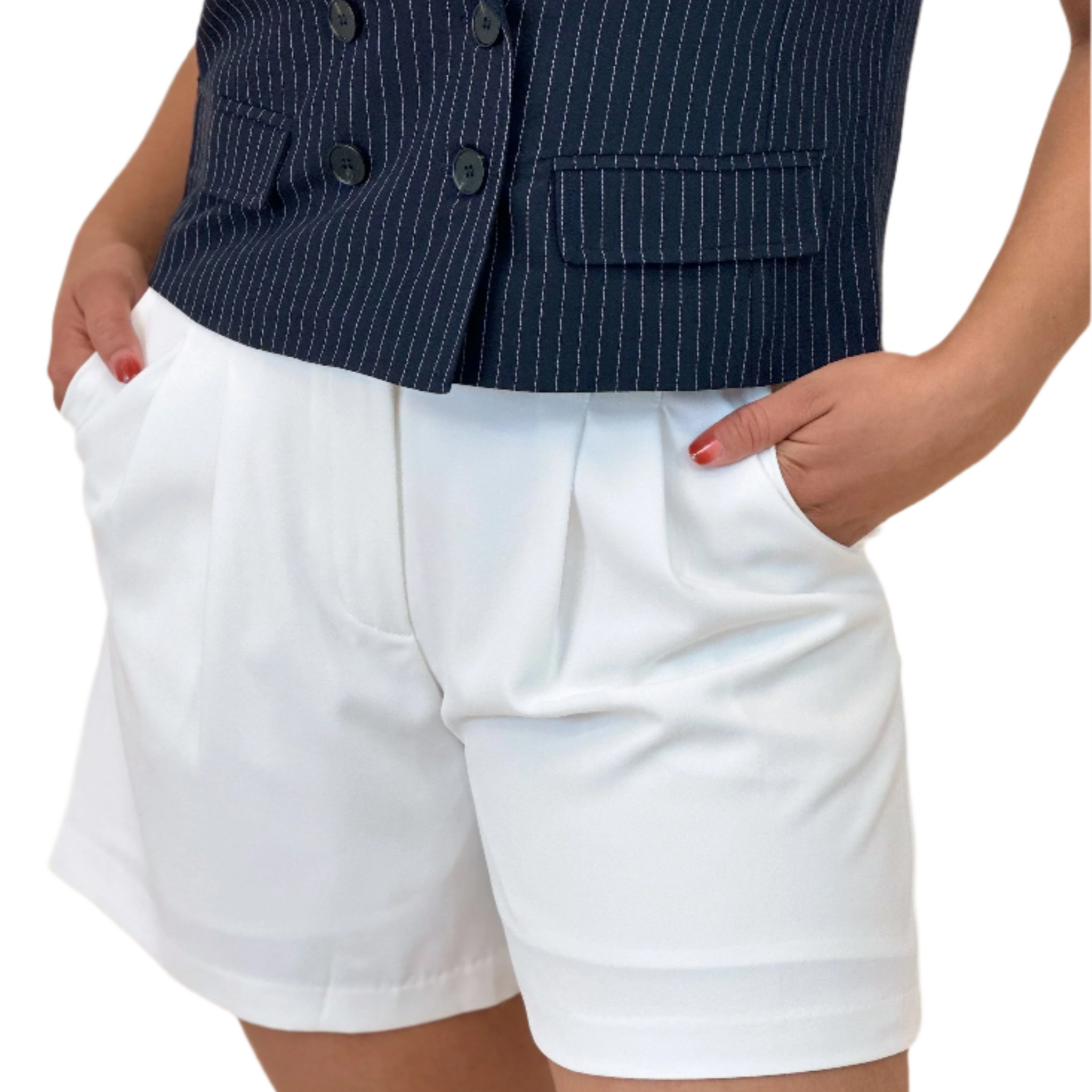 The Pleated Shorts