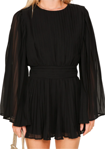 The Pleated Romper
