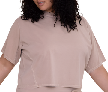 The Curvy Cropped Tee