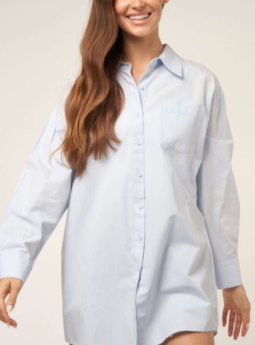 The Oversized Button Down Shirt