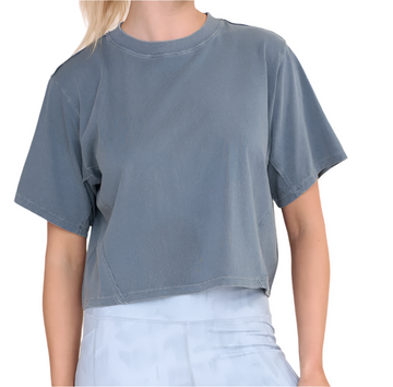 The Curvy Cropped Tee
