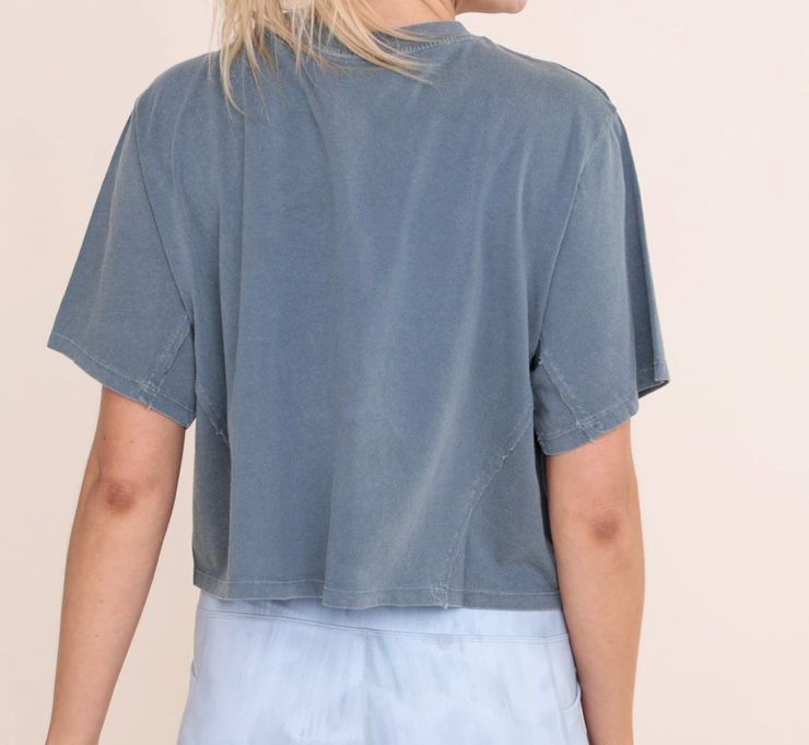 The Curvy Cropped Tee