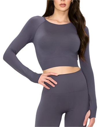 The Classic Seamless Active Crop Top